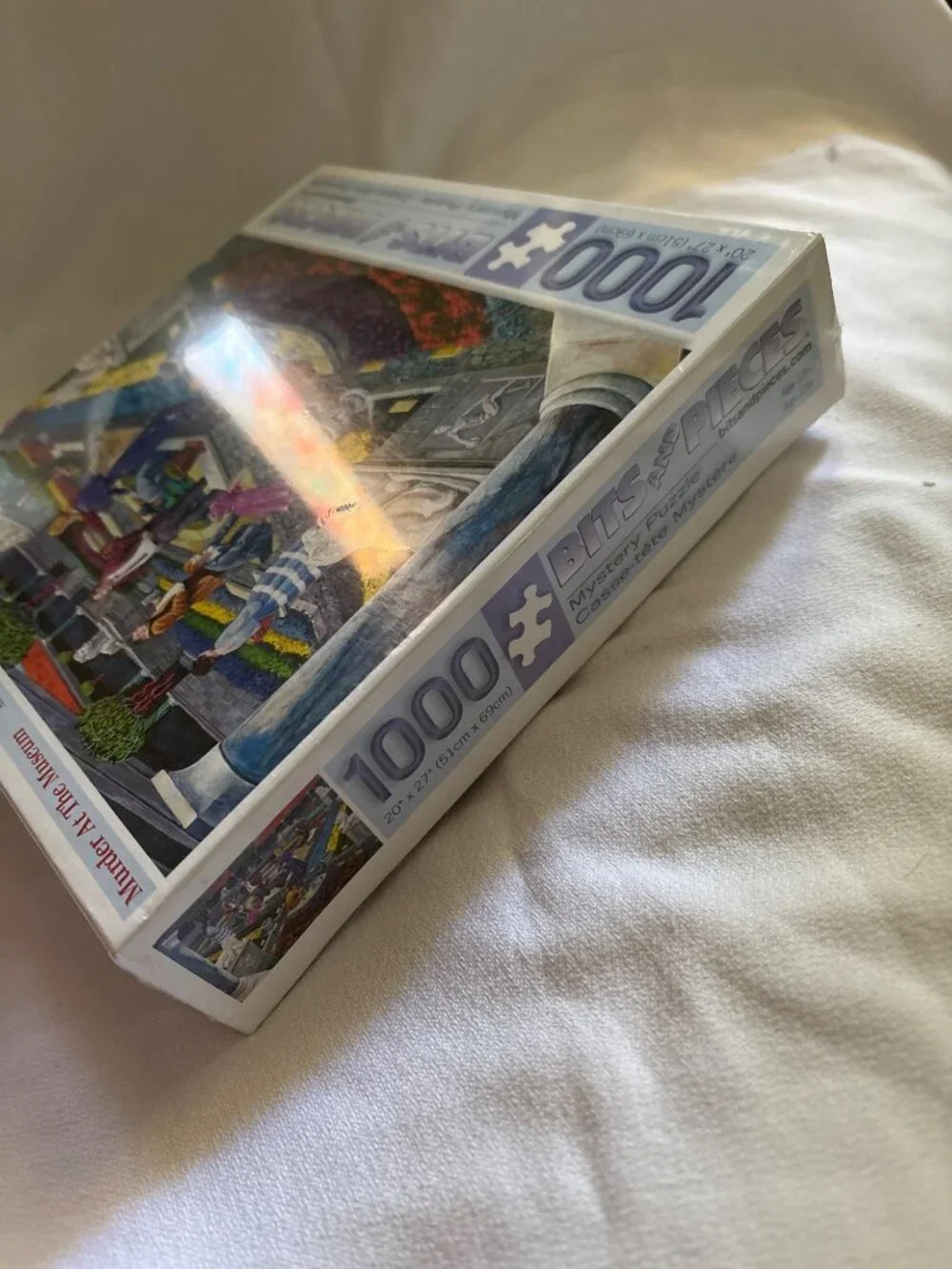 Murder At The Museum 1000-Piece Mystery Jigsaw Puzzle By Bits And Pieces 20